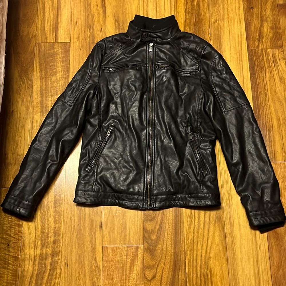 Guess Men leather / Motors Style, Size S